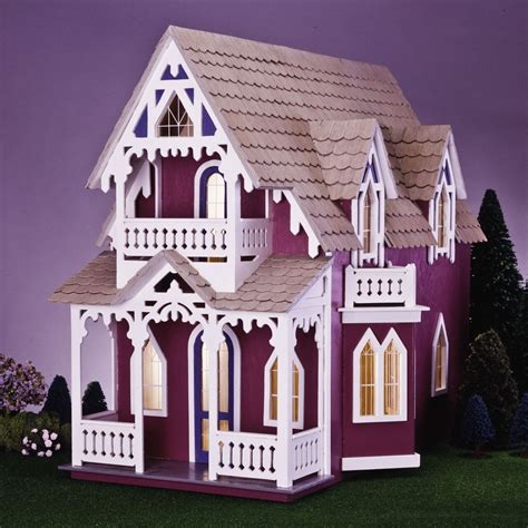 84 FREE shipping 112 American Craftsman Wooden Dollhouse KIT, Scale One Inch miniaturerosegarden. . Dollhouse kits